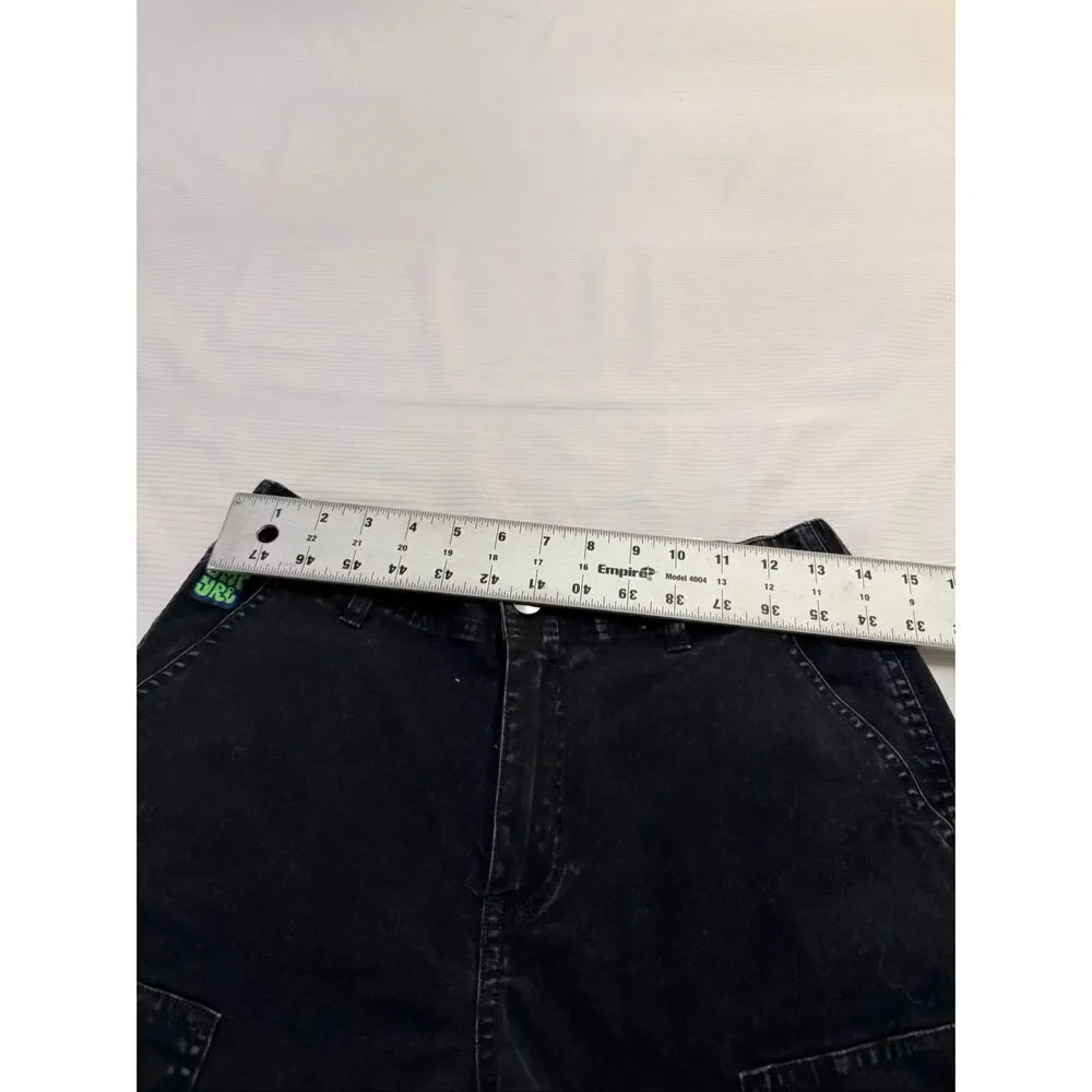 Empyre Brooke Mineral Wash Black Carpenter Jeans Size Small